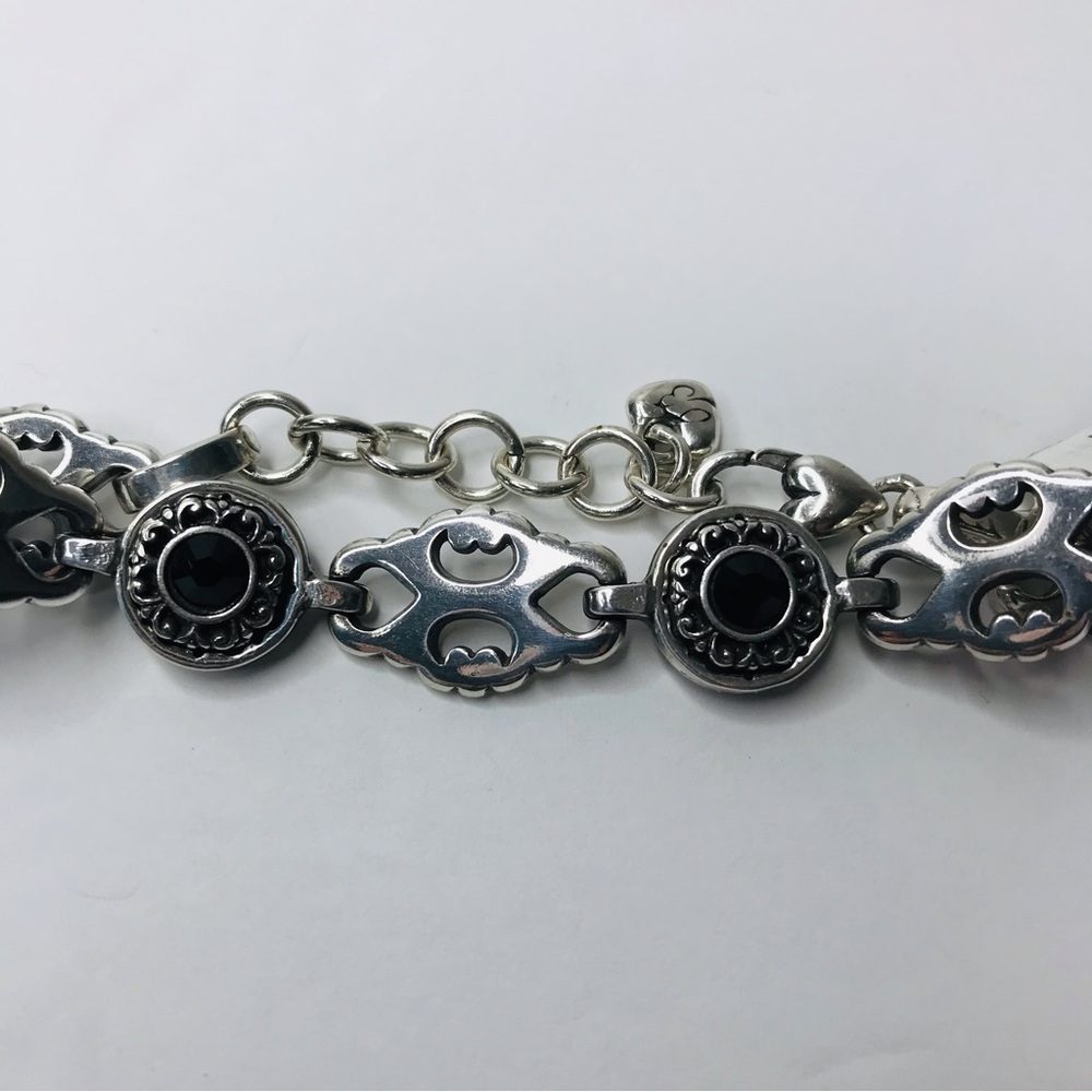 Brighton Silver Bracelet with Black Details - Picture 5 of 8
